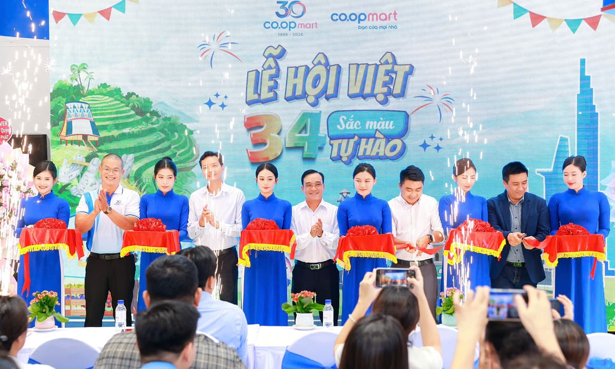 Saigon Co.op giới thiệu đặc sản 34 tỉnh, thành tại 'Lễ hội Việt'