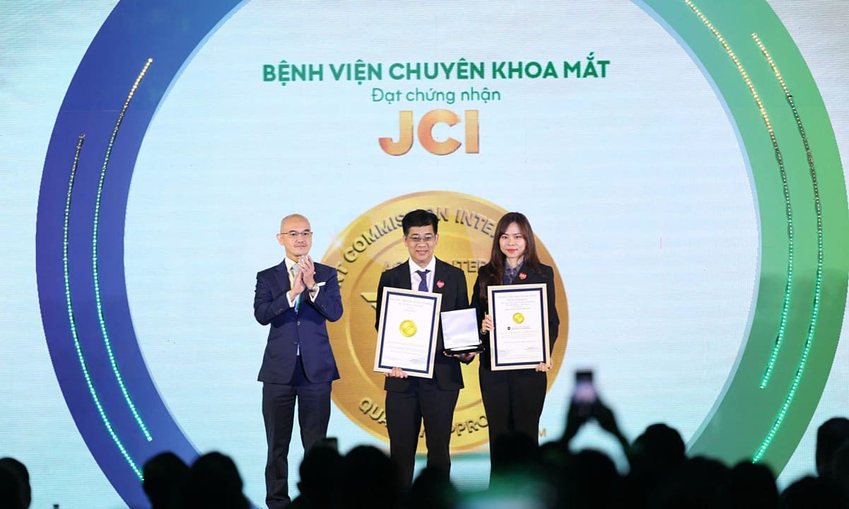 Bệnh viện Mắt Sài Gòn Ngô Gia Tự đạt chứng nhận JCI