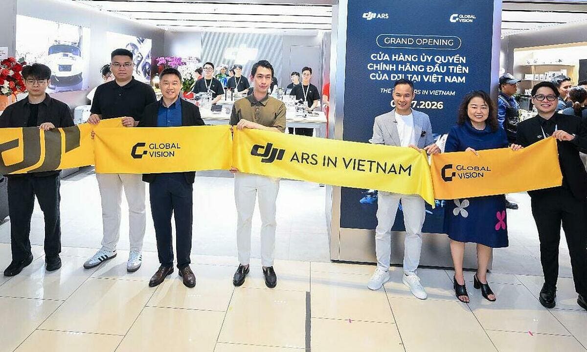 Cửa hàng DJI Authorized Retail đầu tiên khai trương tại Việt Nam