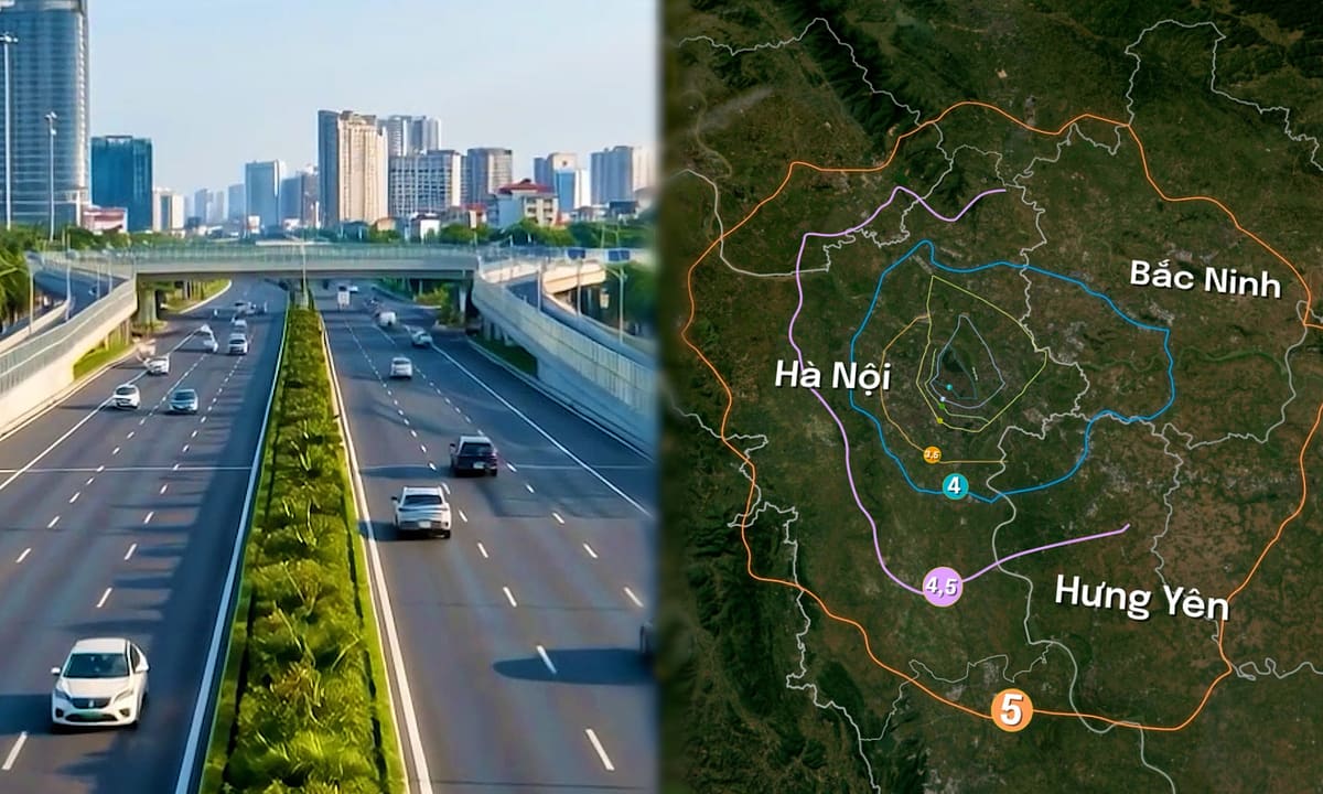 8 tuyến vành đai của Hà Nội được quy hoạch ra sao