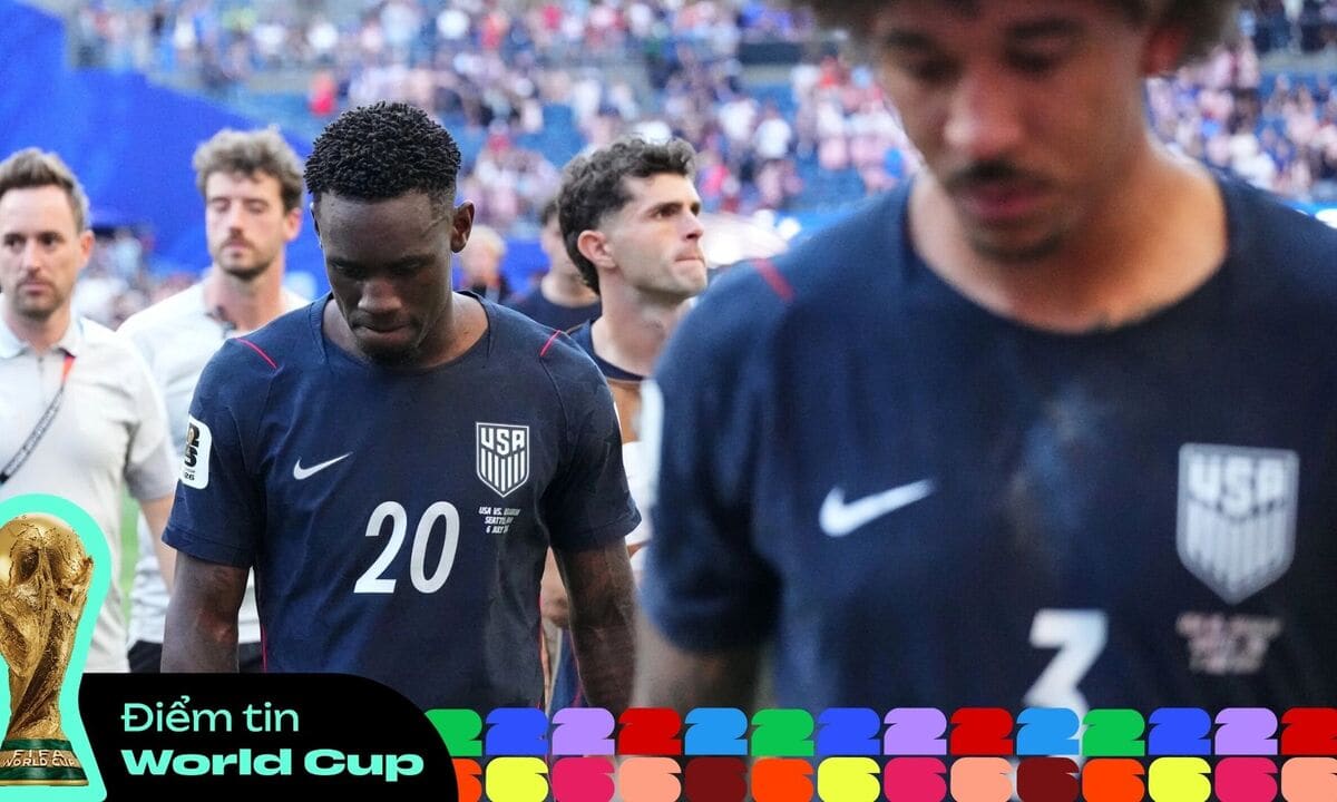 Tin World Cup 12h: Bỉ loại Mỹ 4-1 | Ronaldo bật khóc khi chia tay World Cup