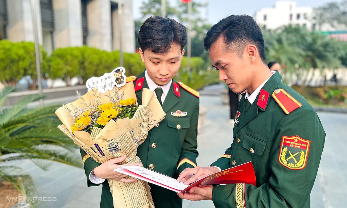 Điểm sàn 23 trường quân đội cao nhất 25