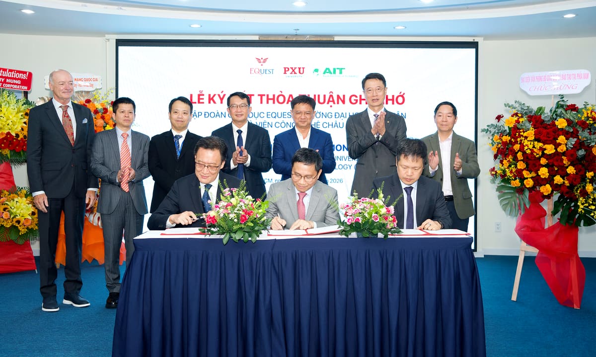 EQuest, trường ĐH Phú Xuân và AIT hợp tác thành lập Viện Công nghệ Mới nổi