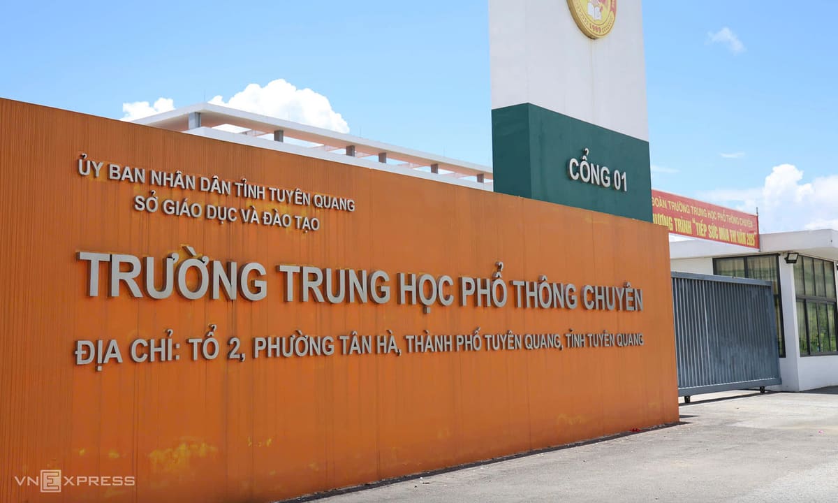 Phó thủ tướng: Vụ điểm Toán bất thường ở Tuyên Quang 'nghiêm trọng'