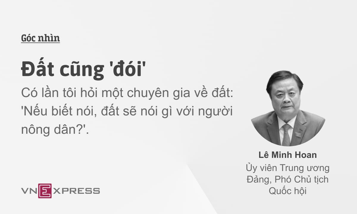 Đất cũng 'đói'