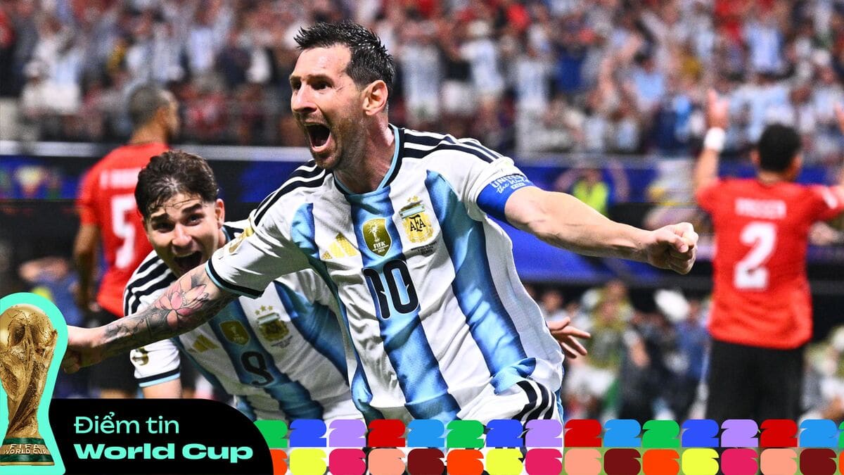 Tin World Cup 6h: Messi giúp Argentina thắng ngược Ai Cập | Thuỵ Sĩ loại Columbia trong loạt đá luân lưu