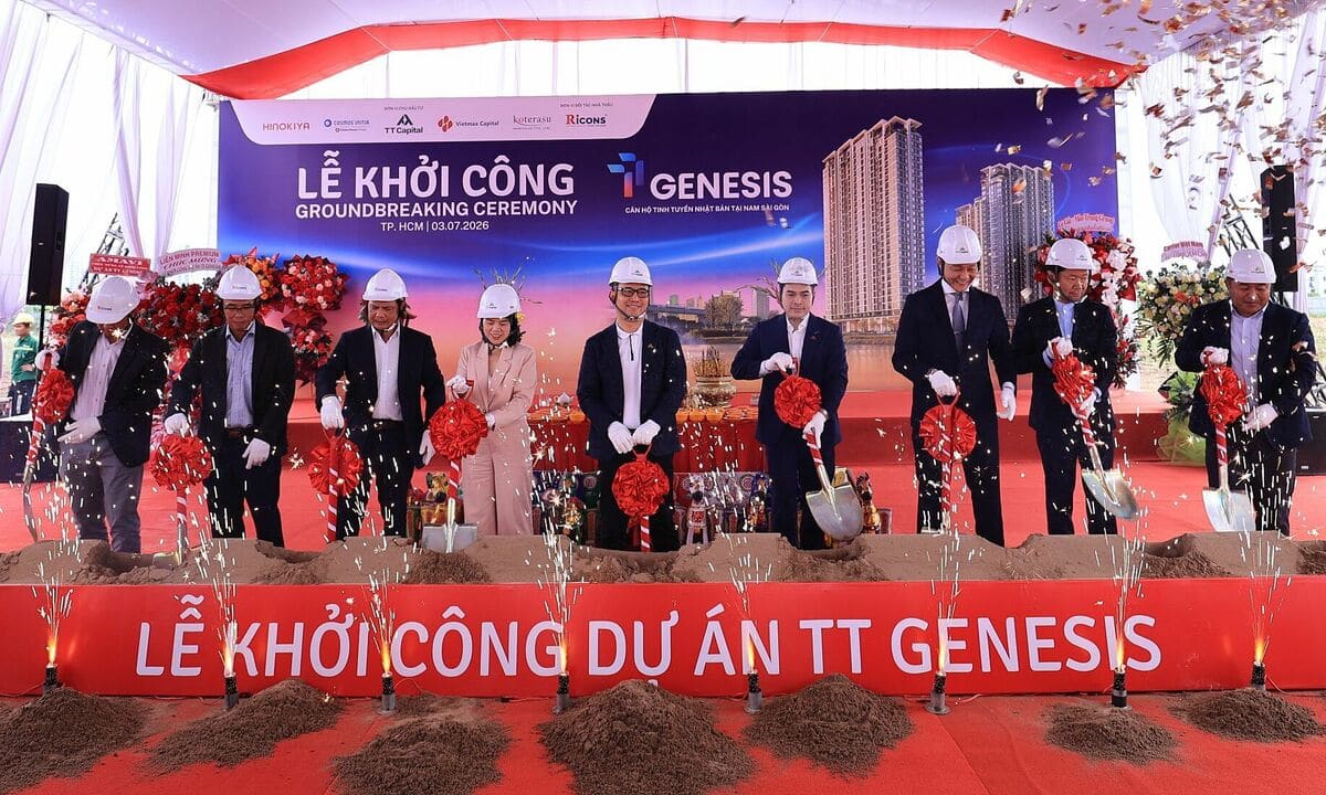 Liên doanh TT Genesis khởi công khu căn hộ phía Nam TP HCM