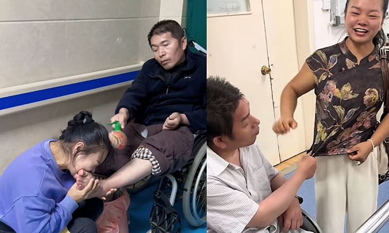 Người vợ cắn chân chồng suốt 7 năm để đánh thức sự sống