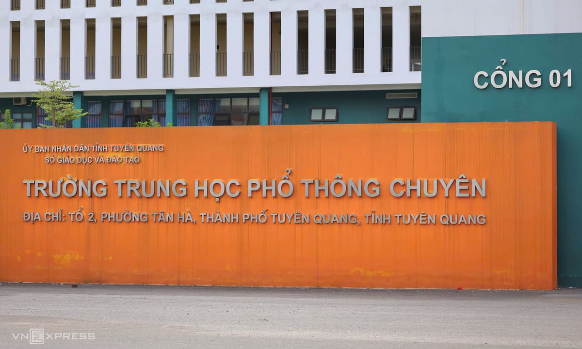 Chiều nay Tuyên Quang thông báo kết quả điều tra vụ điểm Toán bất thường