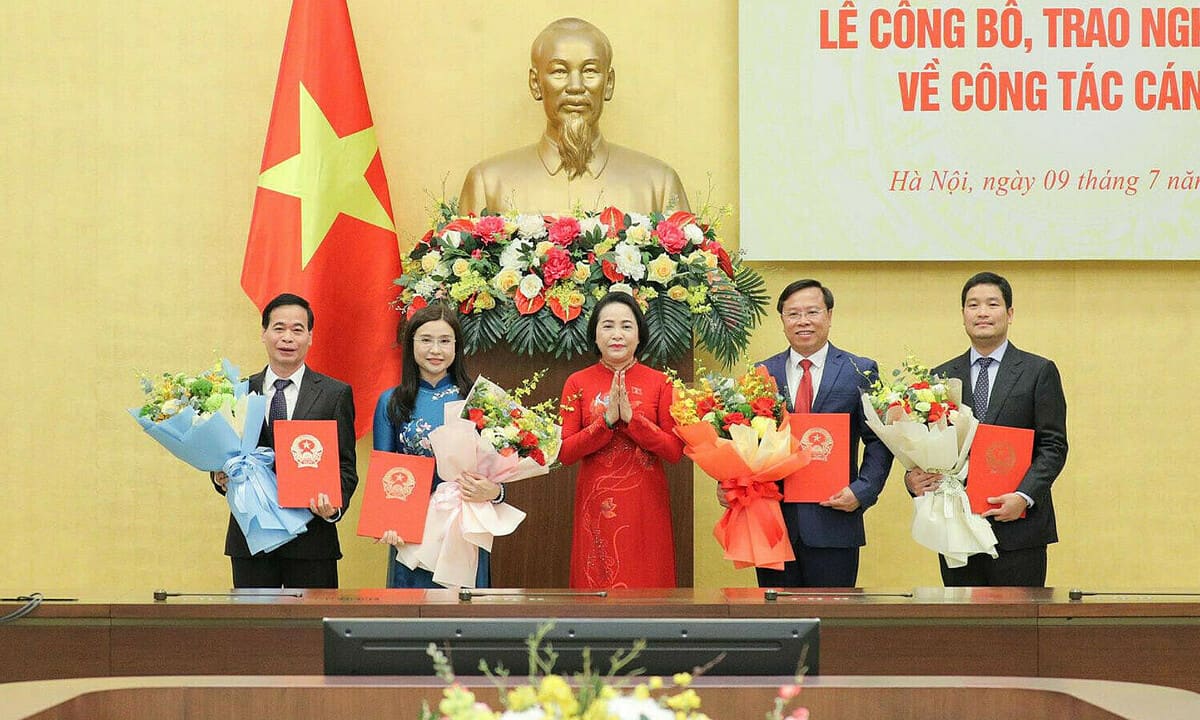 Quốc hội bổ nhiệm 4 nhân sự mới