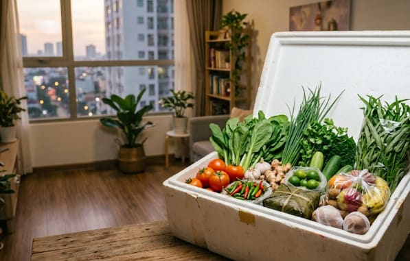 Vợ chồng xoay sở vì cơm trưa văn phòng 50.000 đồng