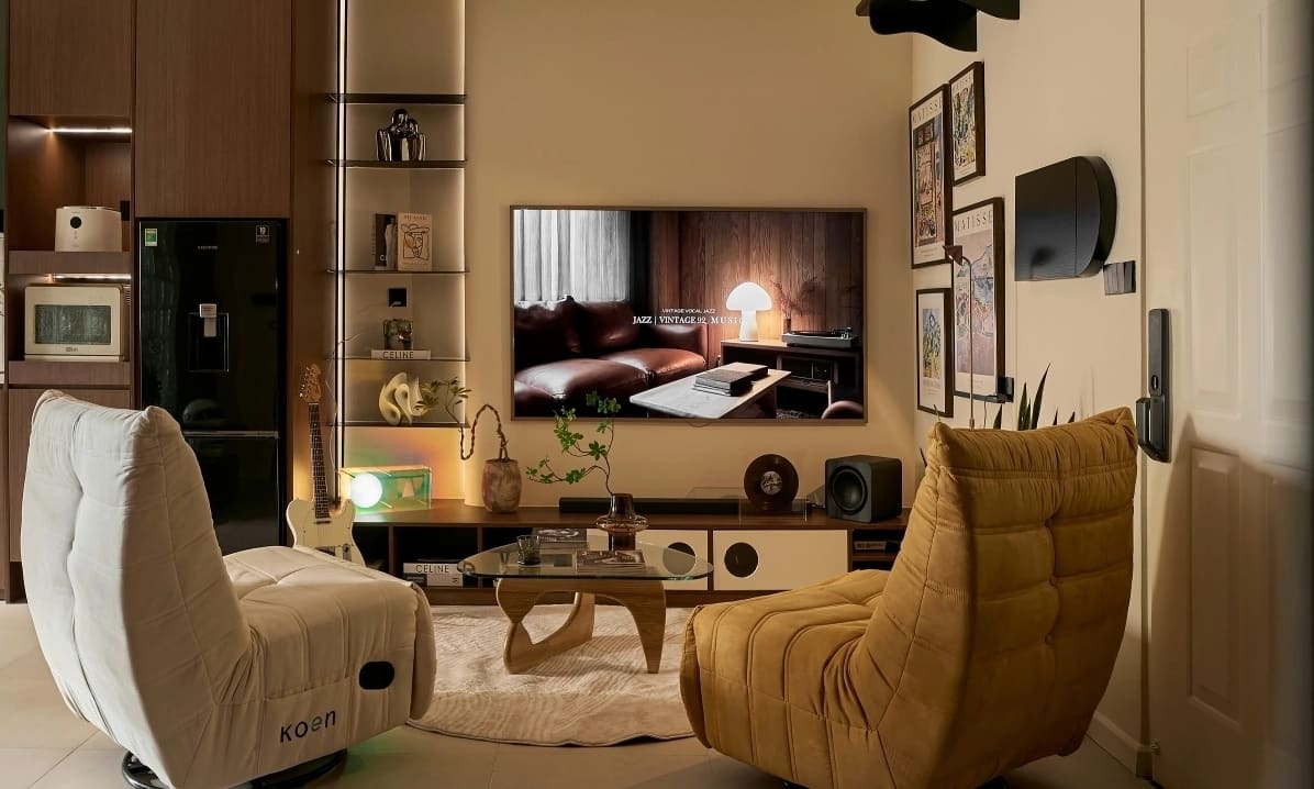 Cách bố trí phòng khách để xem World Cup thoải mái