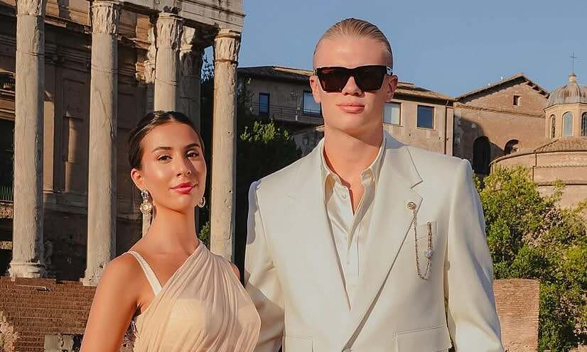 Chuyện tình Haaland và bạn gái quen từ thuở nhỏ