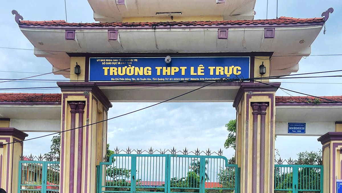 Công an xác minh nghi vấn gian lận thi tốt nghiệp ở Quảng Trị