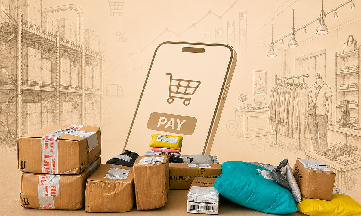 Hàng hóa online đắt dần lên