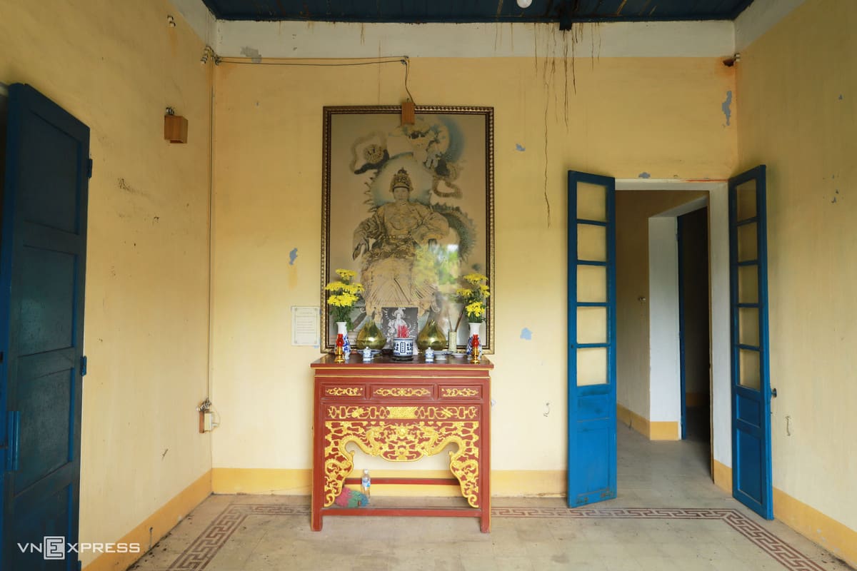 Nhà lưu niệm hoàng thái hậu cuối cùng triều Nguyễn xuống cấp