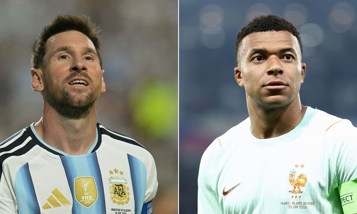Sự trùng hợp thú vị giữa Mbappe và Messi