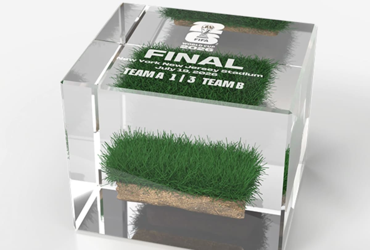 FIFA bán mảnh cỏ sân chung kết World Cup giá 450 USD