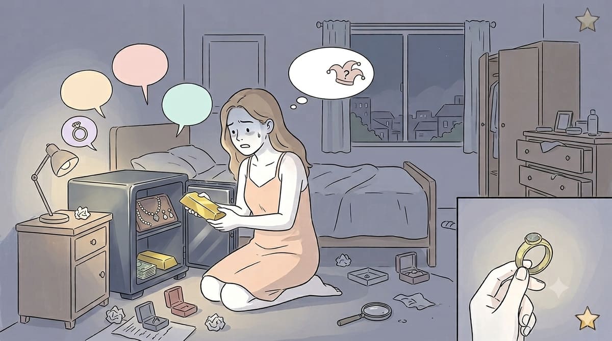 Chồng dùng 2 tỷ đồng tôi đưa để mua vàng giả