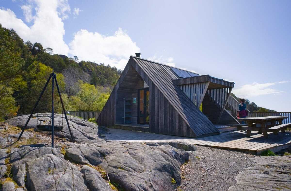 Văn hóa nhà cabin sống giữa thiên nhiên của người Na Uy