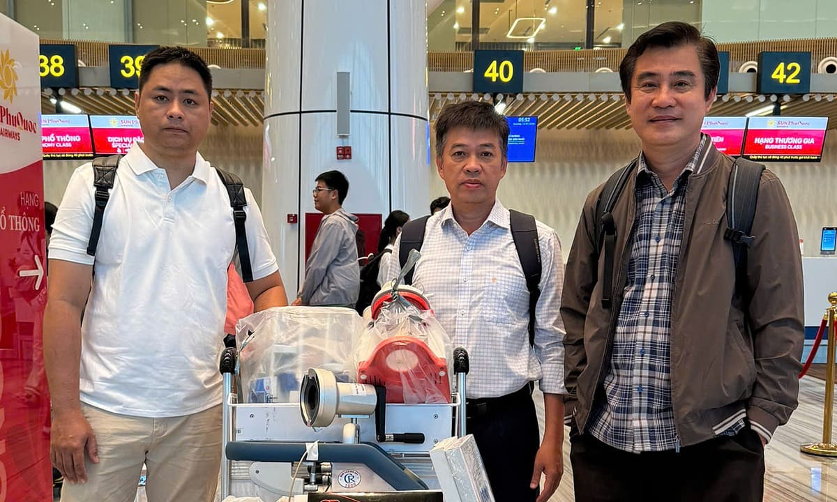 Chợ Rẫy mang ECMO chi viện Phú Quốc cứu nạn nhân hôn mê trong vụ lật canô