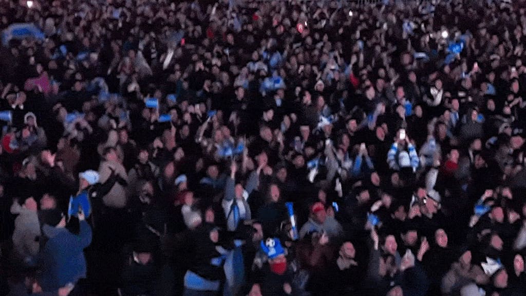 Sea of Men празднует выход Аргентины в полуфинал