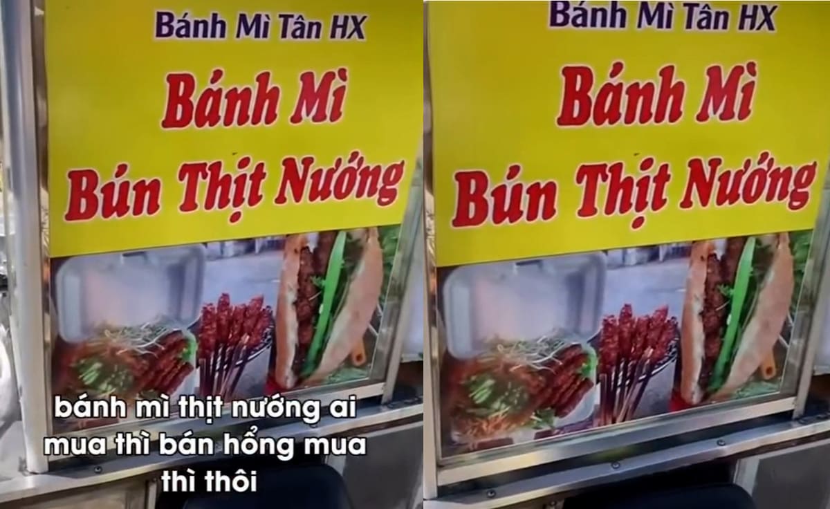 Xe bánh mì có tiếng rao 'cục súc' gây chú ý