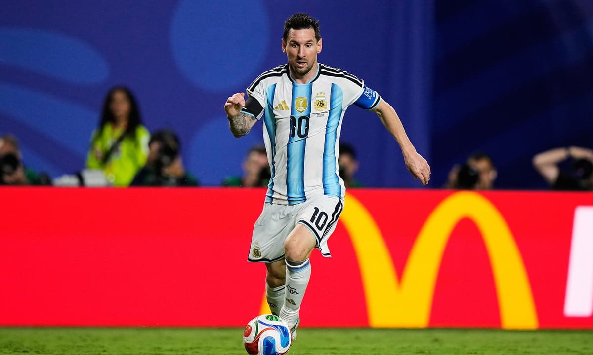 Messi chạy nhanh hơn so với World Cup 2022