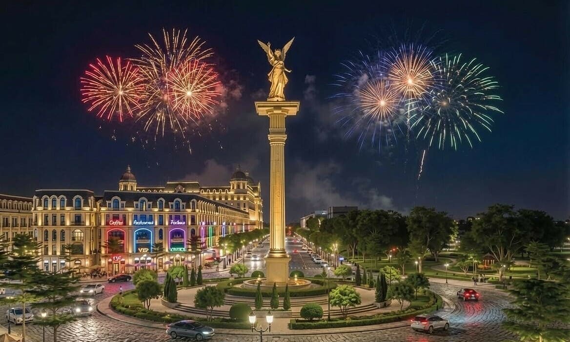 Noble Palace Thang Long Tay на пути к ночной эконом-модели