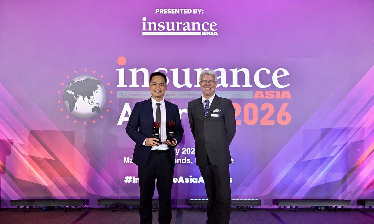 Techcom Life дважды выиграла премию Insurance Asia Awards 2026