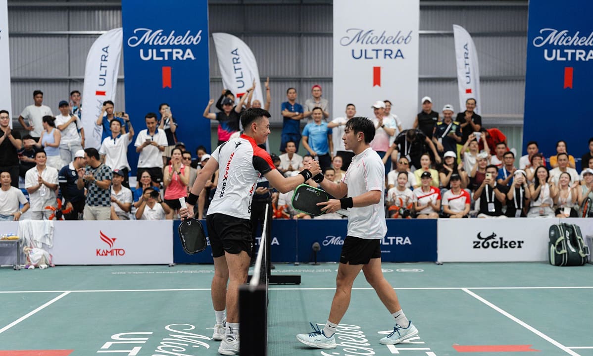 Michelob Ultra đồng hành cùng giải Pickleball châu Á mở rộng 2026