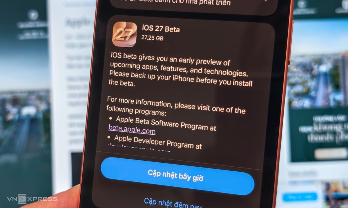 iOS 27 tích hợp Siri AI có bản dùng thử đầu tiên