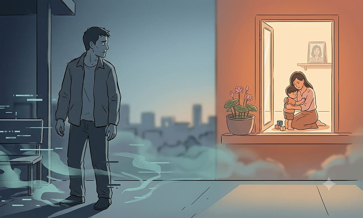 Vì quá yêu, tôi muốn rời xa mẹ đơn thân để em không khổ