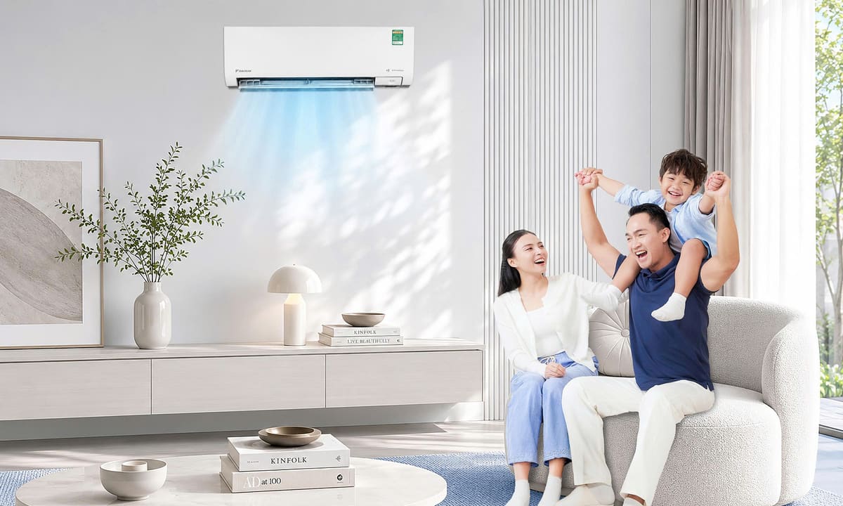 Nâng cấp chất lượng sống từ chiếc điều hòa