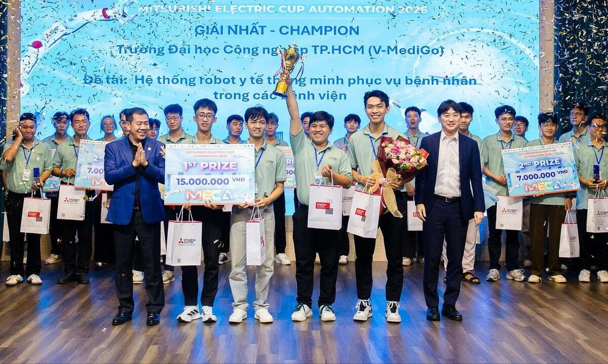 MECA 2026 - từ giảng đường đến sân chơi tự động hóa quốc tế