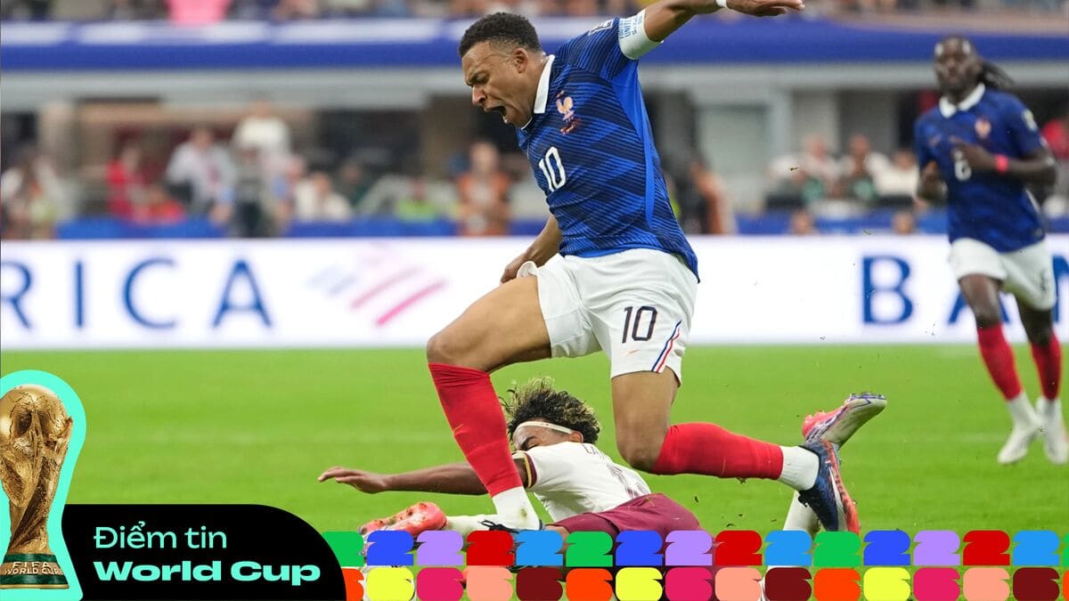 Tin World Cup 12h: 'Pháp thua đội mạnh nhất thế giới' | Deschamps trách trọng tài