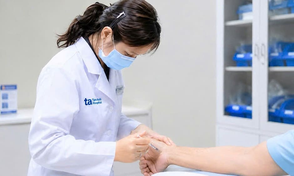 Tiêm botox giảm co cứng cơ sau đột quỵ