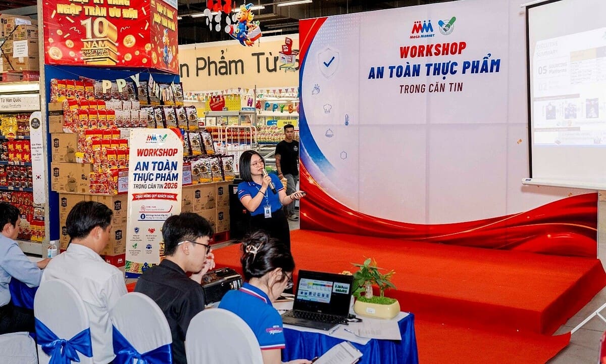 MM Mega Market giới thiệu giải pháp an toàn thực phẩm cho căn tin