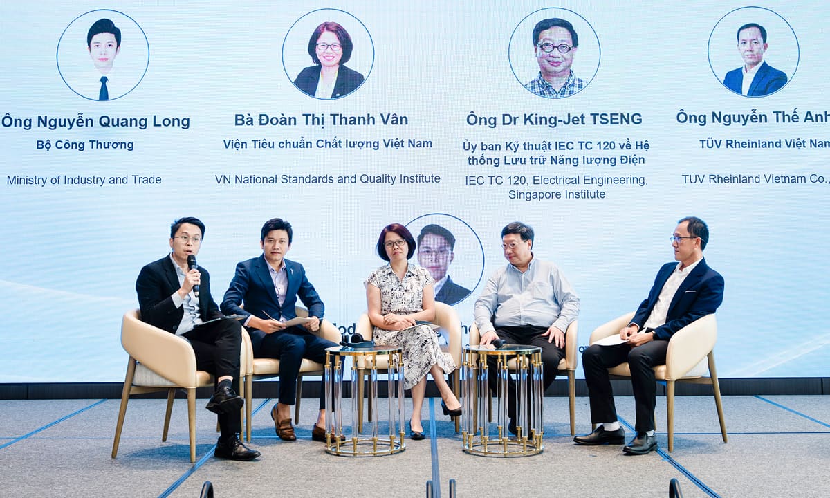 Xây dựng nền tảng an toàn cho thị trường lưu trữ năng lượng