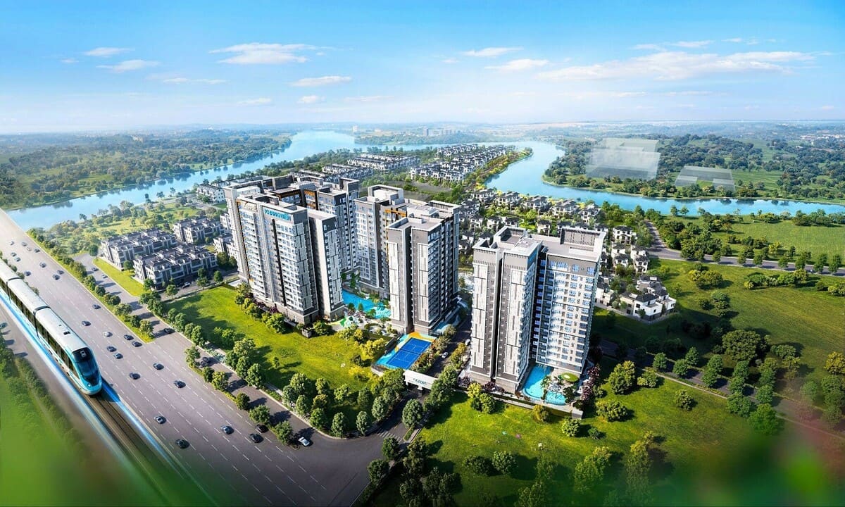 Lợi thế quỹ đất ba mặt hướng sông của Gladia Heights