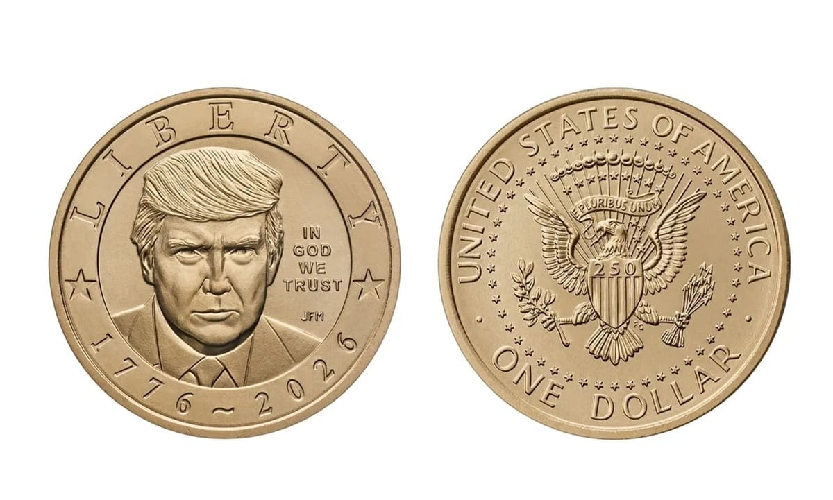 Mỹ sẽ đúc đồng xu một USD in hình ông Trump