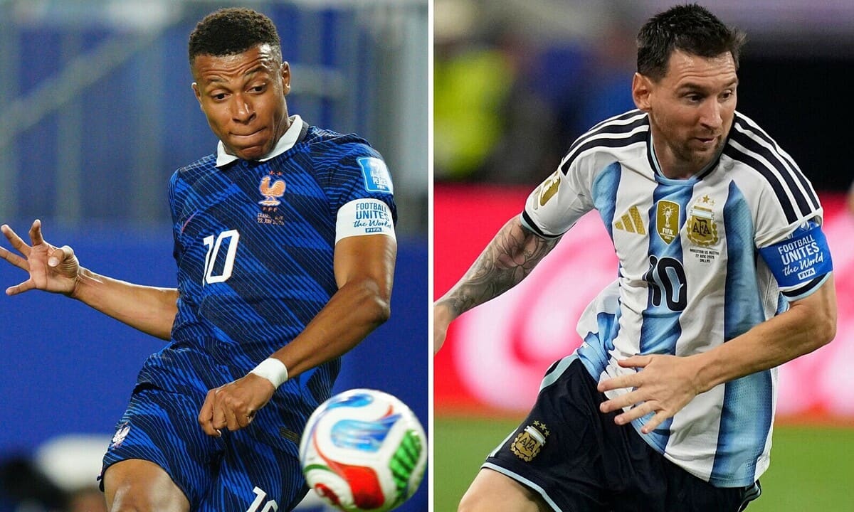 Золотые туфли Messi, Mbappe для чемпионата мира 2026