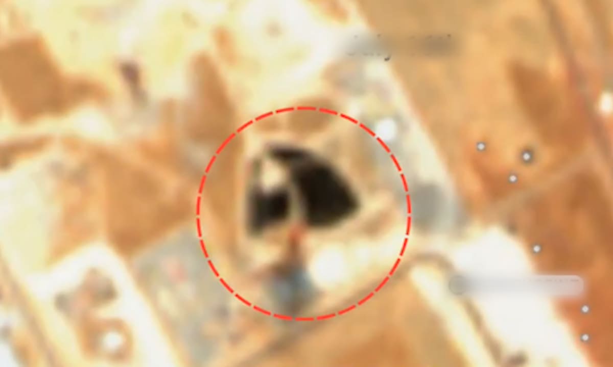 Ảnh vệ tinh 'trận địa Patriot Mỹ' bị UAV Iran nhắm mục tiêu