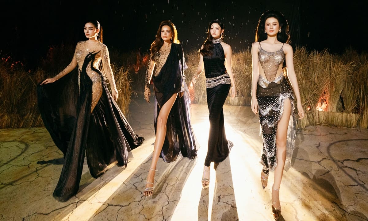 Hoa hậu, á hậu catwalk cùng thí sinh Miss Grand Vietnam 2026