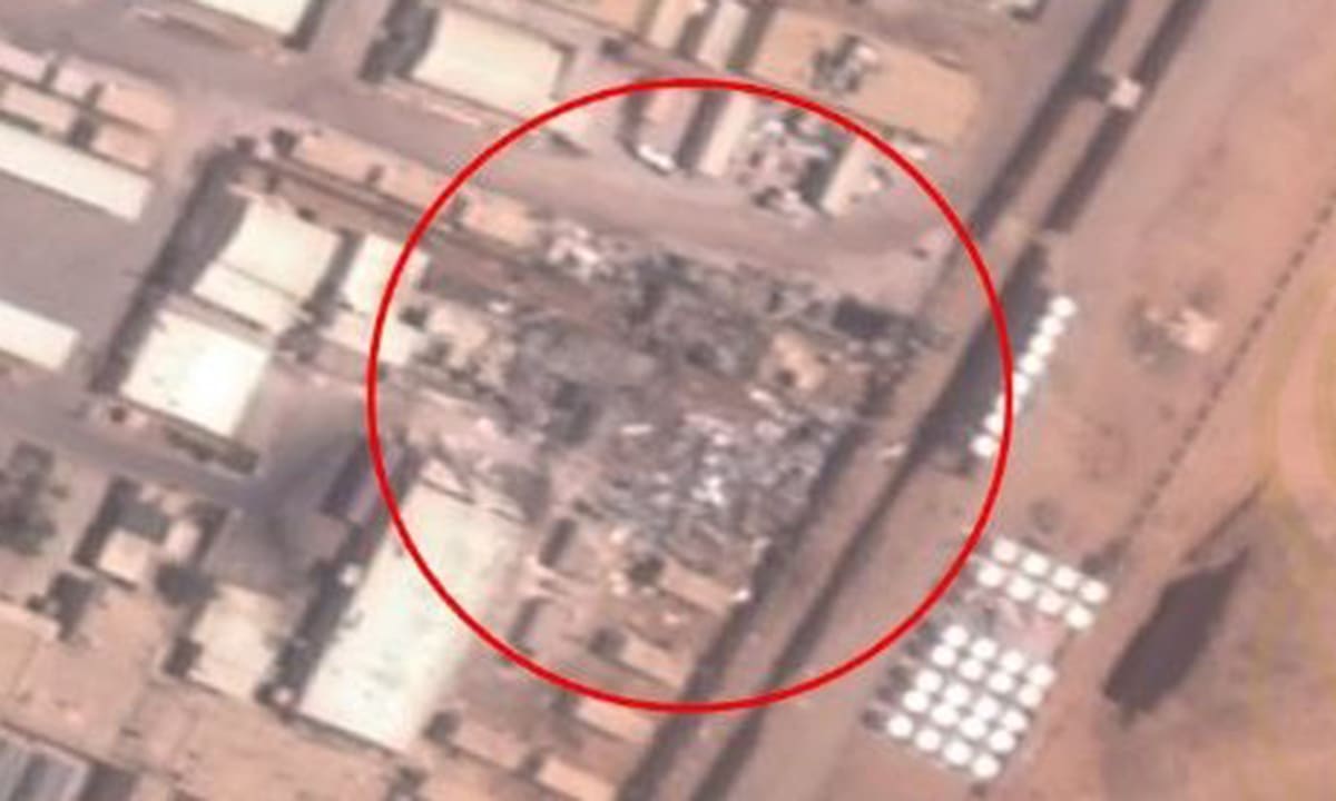 Иран опубликовал фотографию «удара по военному комплексу США» на базе в Иордании