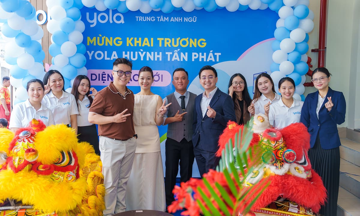 Anh ngữ Yola nâng cấp diện mạo mới tại cơ sở mới
