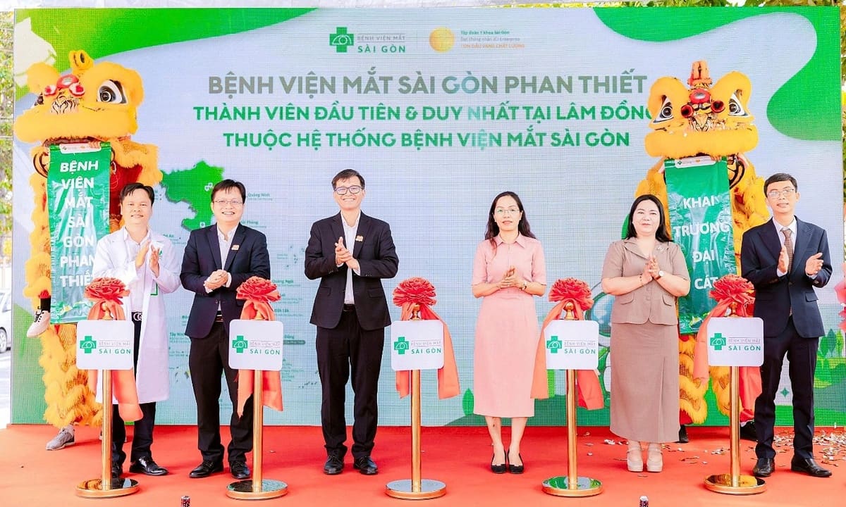 Khánh thành Bệnh viện Mắt Sài Gòn Phan Thiết