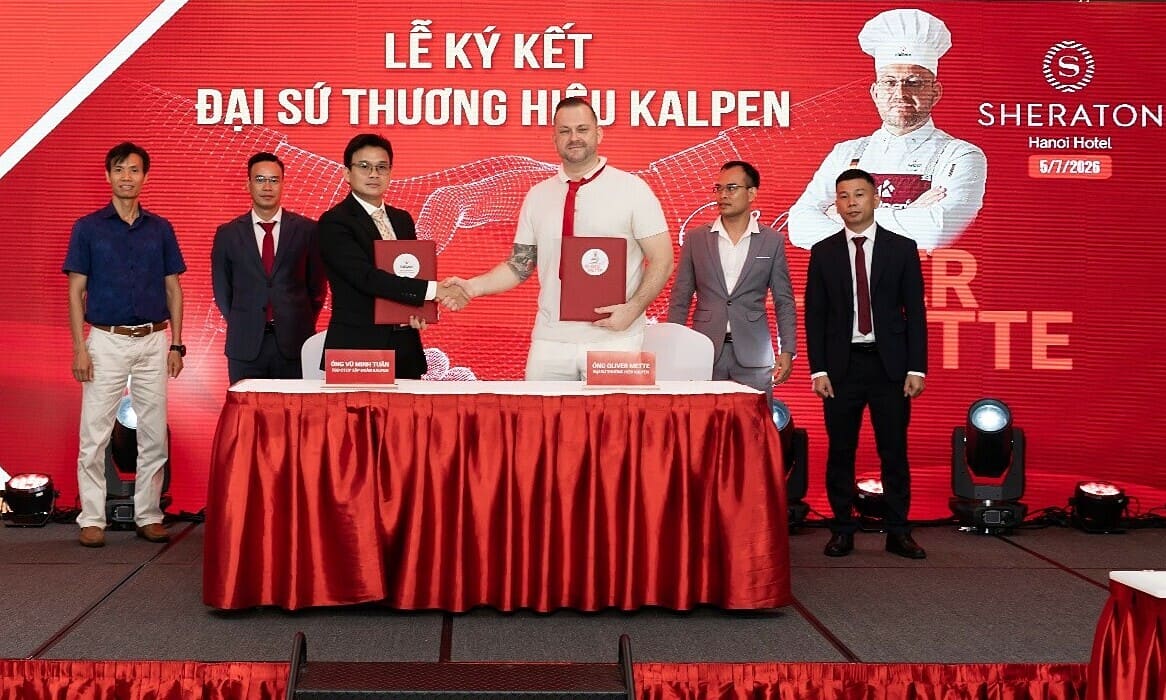 Đầu bếp Đức làm đại sứ thương hiệu Kalpen Group