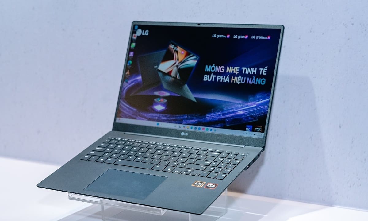 Laptop LG gram AI 2026 ra mắt tại Việt Nam