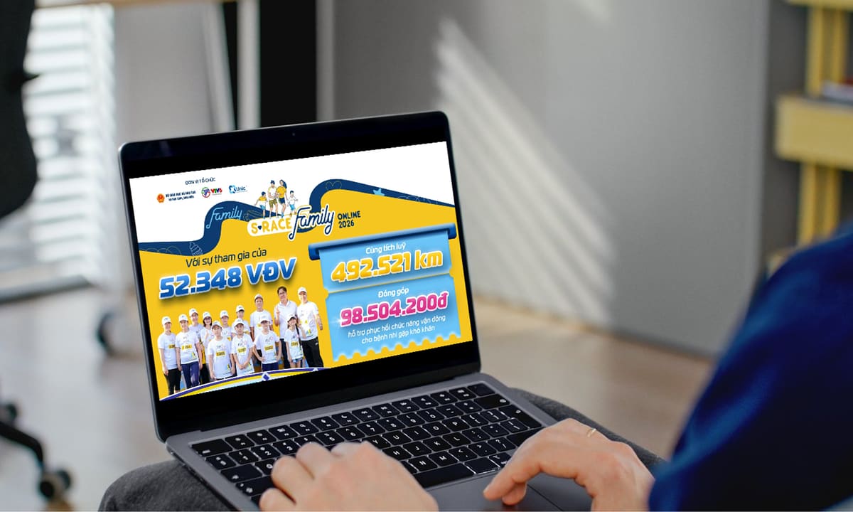 S-Race Family 2026 thu hút hơn 52.000 vận động viên toàn quốc